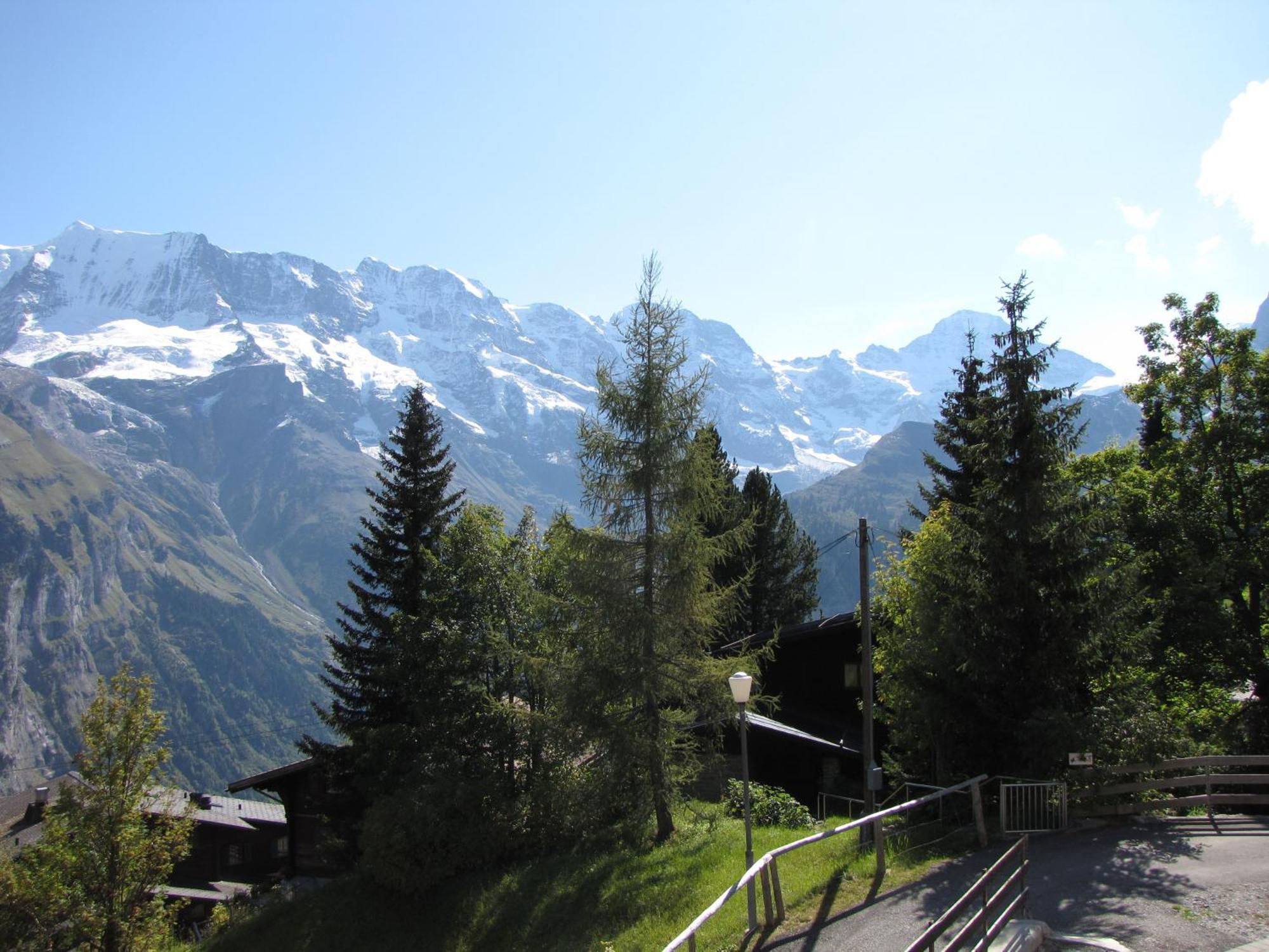 Chalet Schoenbuehl Mürren Buitenkant foto