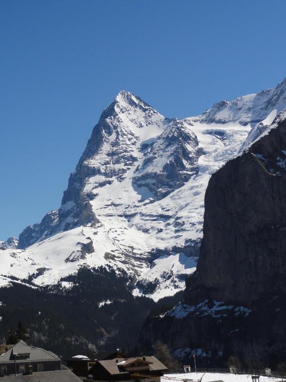 Chalet Schoenbuehl Mürren Buitenkant foto