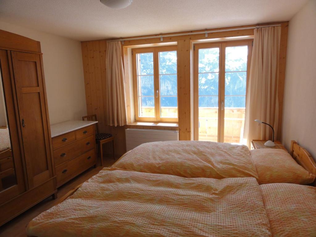Chalet Schoenbuehl Mürren Buitenkant foto
