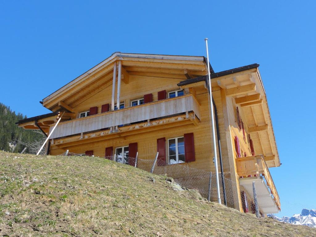 Chalet Schoenbuehl Mürren Buitenkant foto
