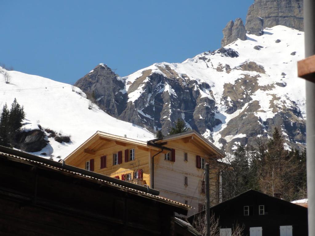 Chalet Schoenbuehl Mürren Buitenkant foto
