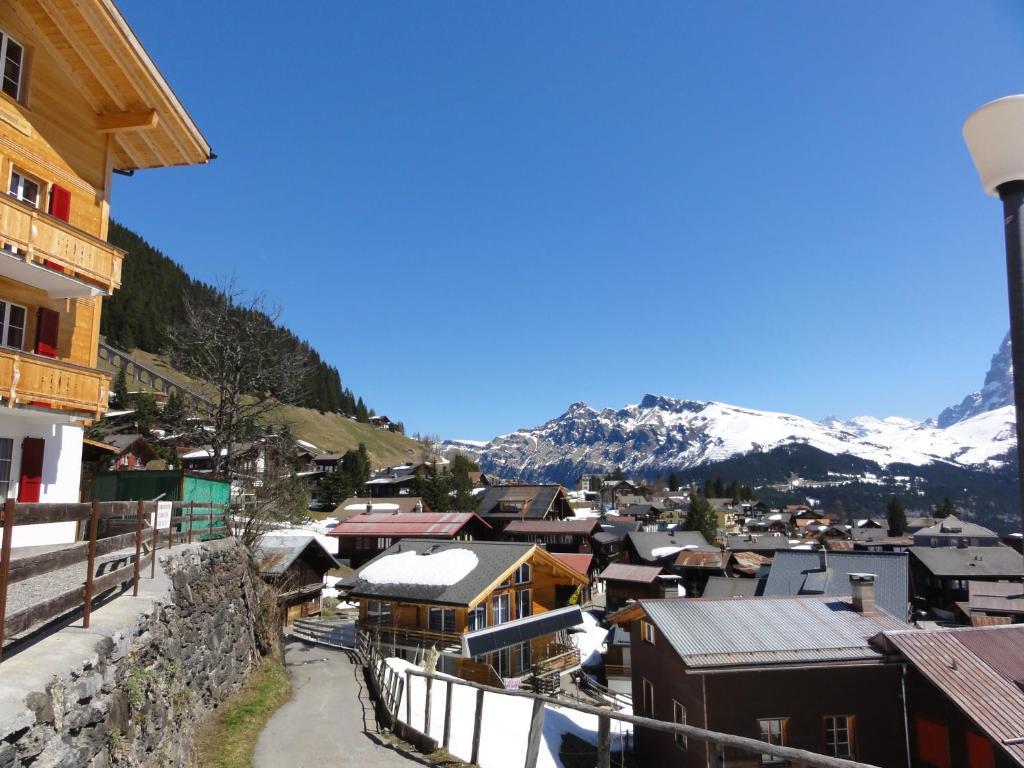 Chalet Schoenbuehl Mürren Buitenkant foto