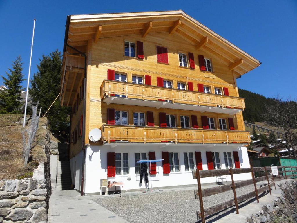 Chalet Schoenbuehl Mürren Buitenkant foto