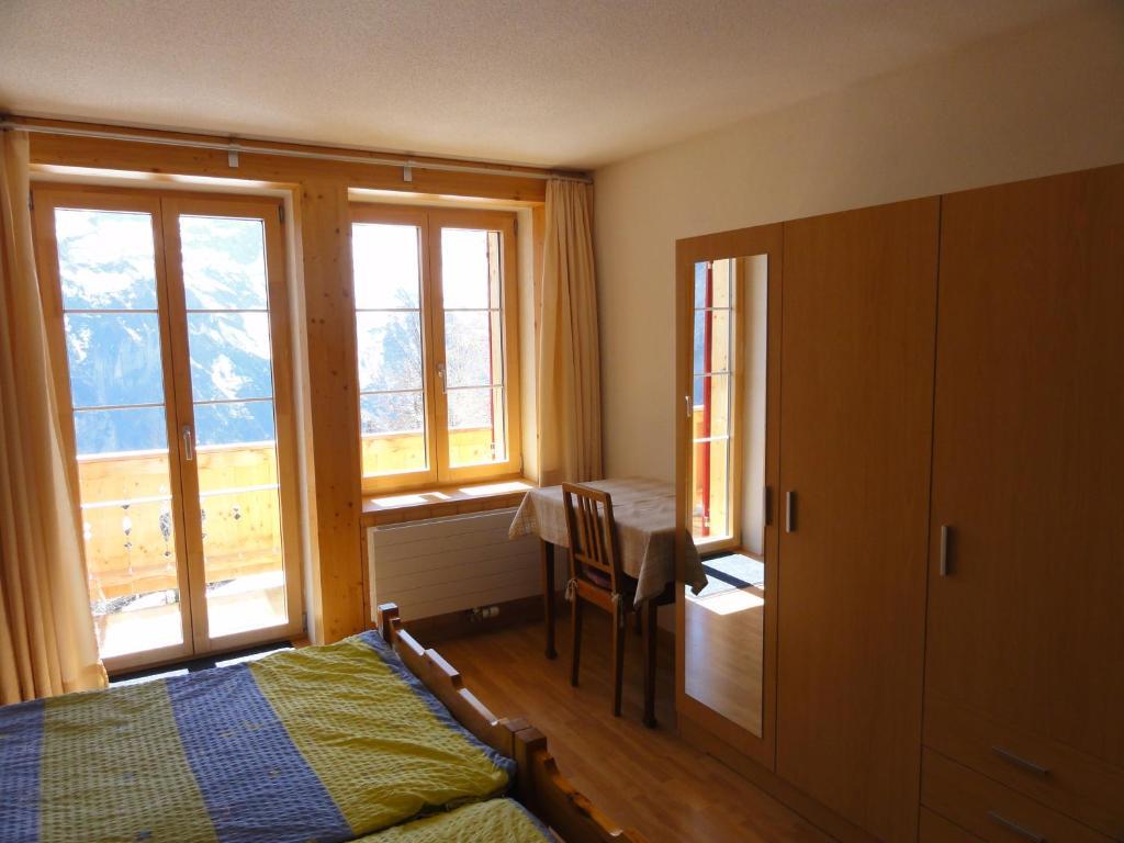Chalet Schoenbuehl Mürren Buitenkant foto